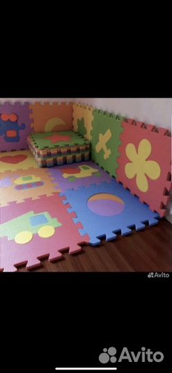 Коврик пазл новый