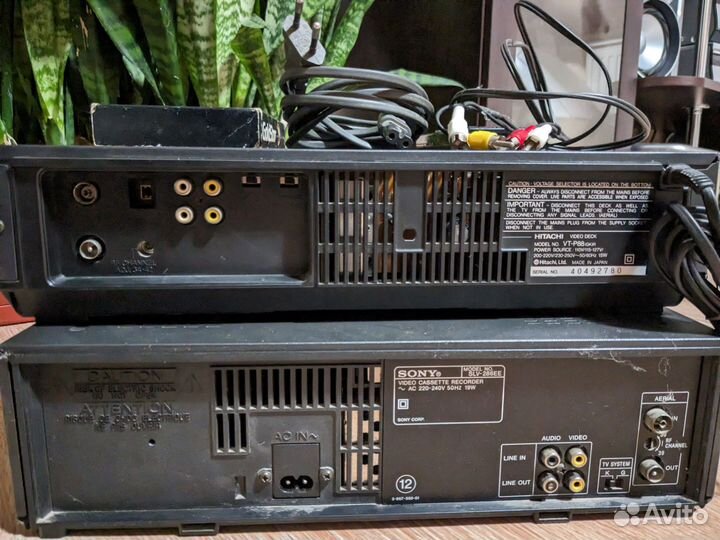 Видеомагнитофоны Soni