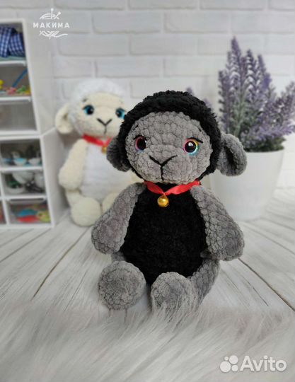Вязаная игрушка амигуруми Овечка
