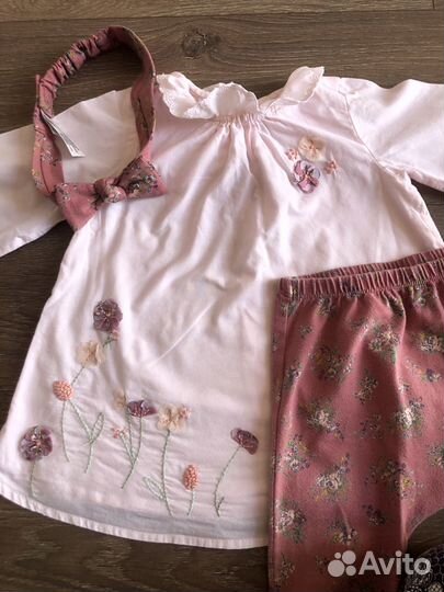 Нарядный комплект Next 12-18 мес