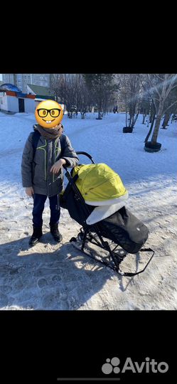 Санки коляска ника