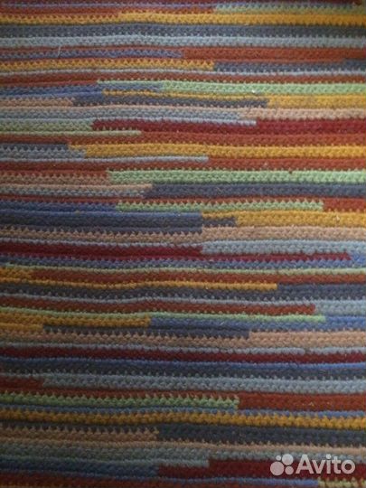 Ковер вязанный. Ручная работа. 70*110