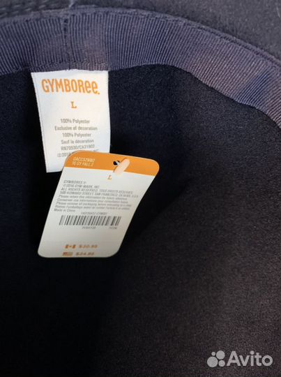 Шляпа на девочку размер L фетр синяя новая