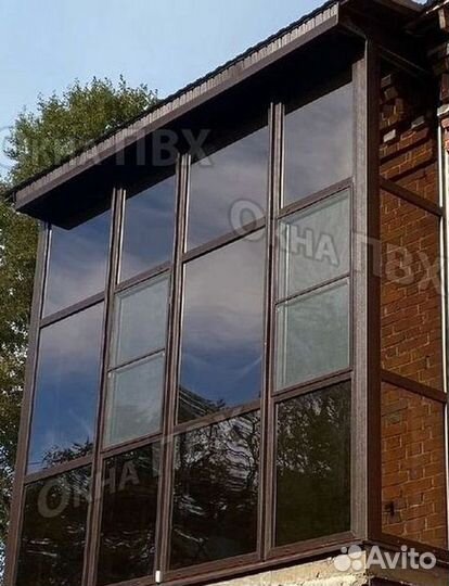 Остекление окон пвх