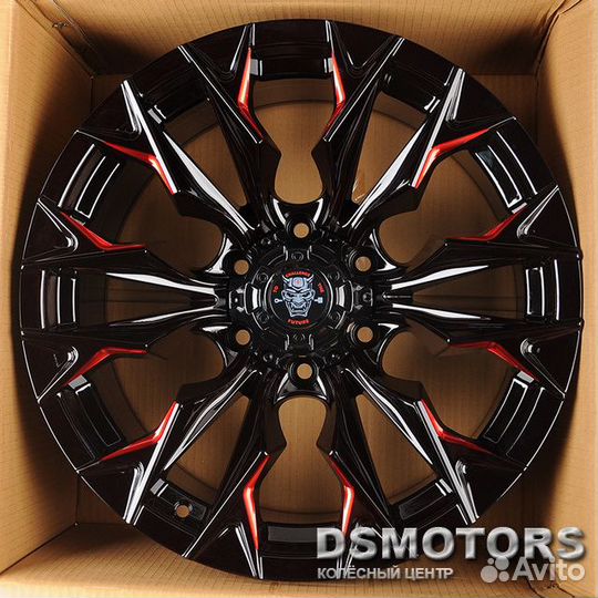 Диски JT227-8 9/18 6x139.7 ET0 d110.1 gloss blackm
