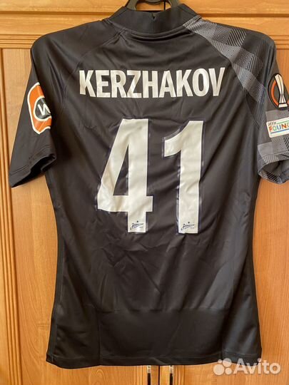 Игровая футболка фк Зенит, Кержаков, Лига Европы
