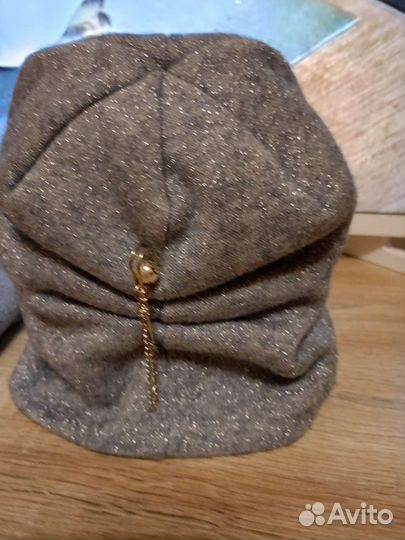 Комплект шапка и снуд женский