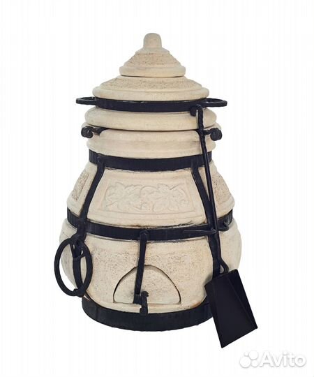 Тандыр «Кочевник» с откидной крышкой