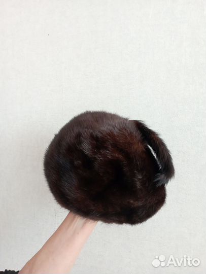 Шапка норковая женская