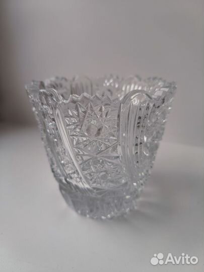 Конфетница, салатник хрусталь