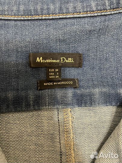 Платье джинсовое Massimo Dutti