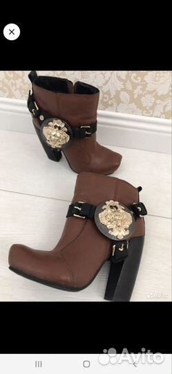 Ботильоны натуральная кожа 38