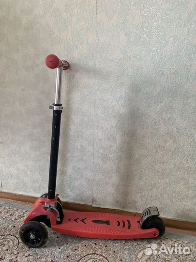Самокат детский трехколесный бу