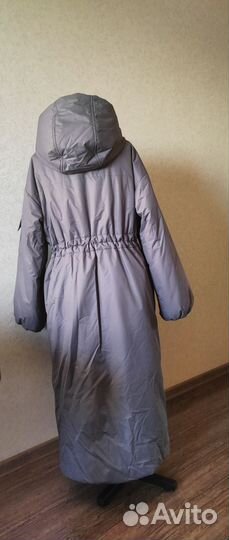 Пальто пуховик женский 46