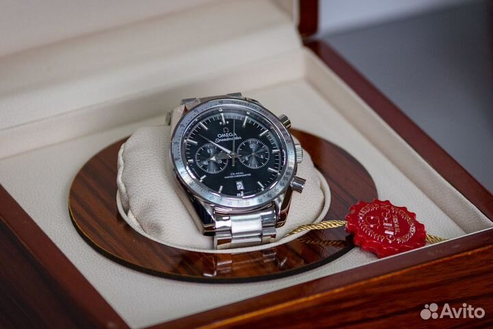 Часы Omega Speedmaster Moonwatch Chronometer Grey