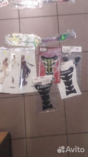 Комплект наклеек на мото