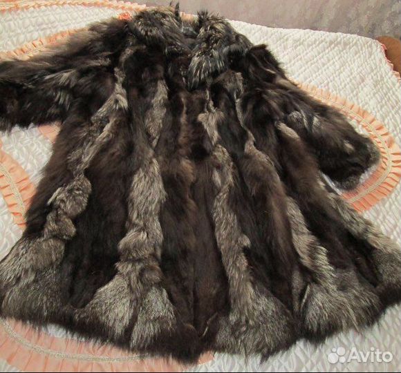 Шуба из чернобурки