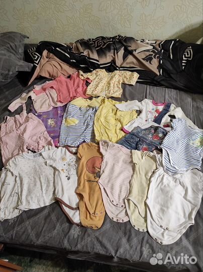Пакет вещей на девочку 80 86 размер