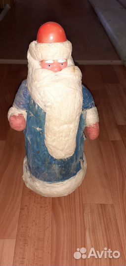 Дед мороз ватная игрушка