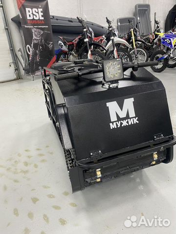 Мотобуксировщик «Мужик» М500 с реверсом