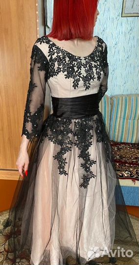 Платье на выпускной в пол