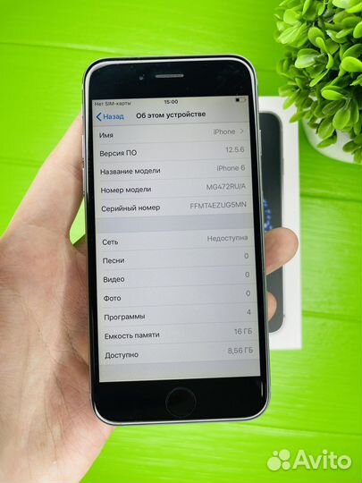 iPhone 6, 16 ГБ