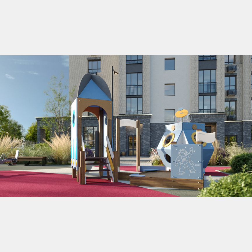 2-к. квартира, 53,8 м², 5/15 эт.