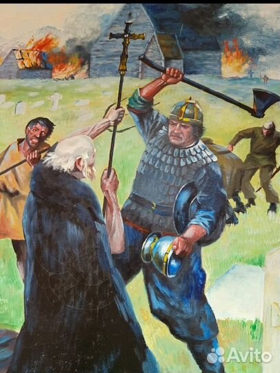 Картина, написанная маслом