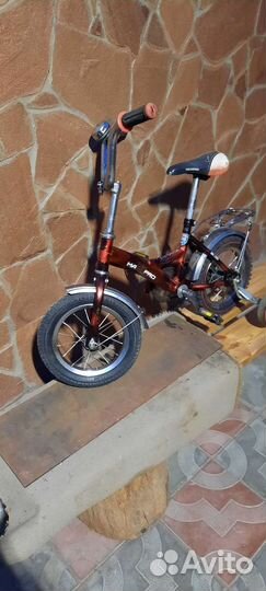 Детский трехколесный велосипед бу