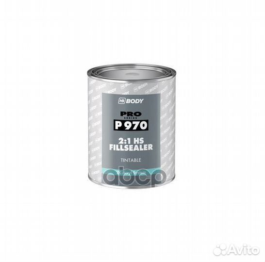 Грунт-наполнитель 970 2К (1л) body 9700000001