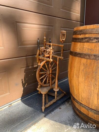 Прялка деревянная старинная