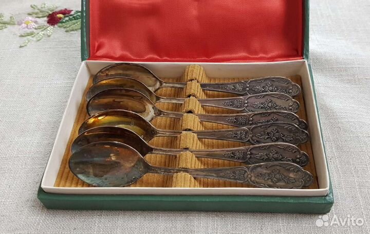 Ложки мельхиор серебро СССР