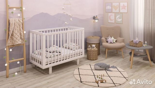 Кровать для новорожденных Симба
