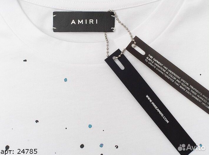 Футболка Amiri Белая