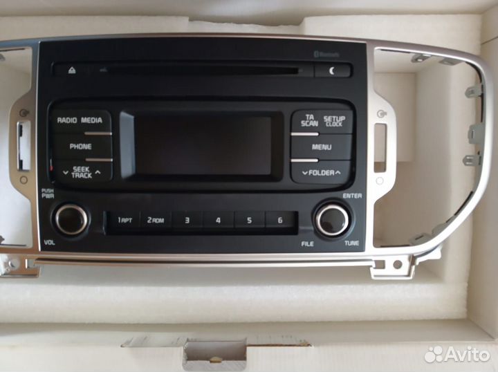 Штатная магнитола kia sportage 2018