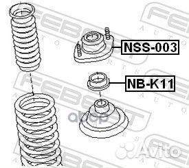 Подшипник опоры амортизатора nissan micra 92-02