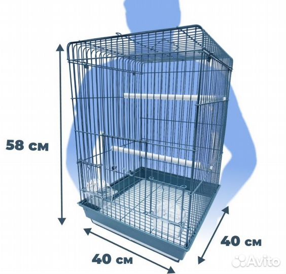 Клетка для попугая бу