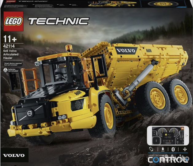 Конструктор lego Technic Самосвал Volvo 6х6