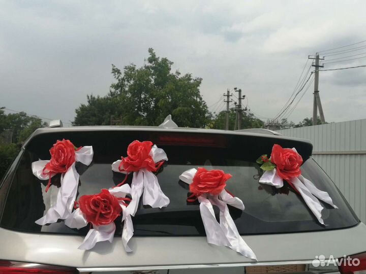Украшения на свадебную машину