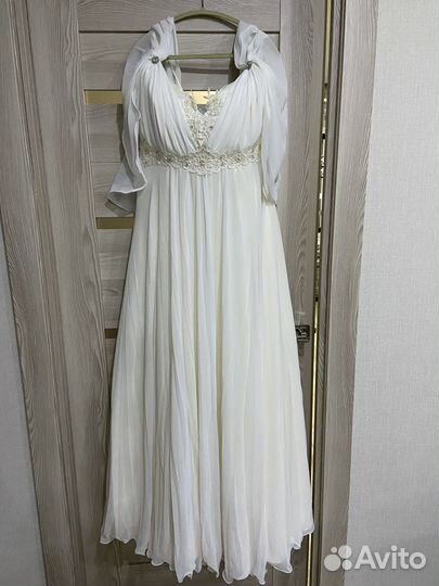 Свадебное, вечернее, выпускное платье 52-54р