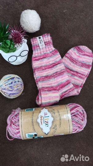 Носки вязаные ручной работы