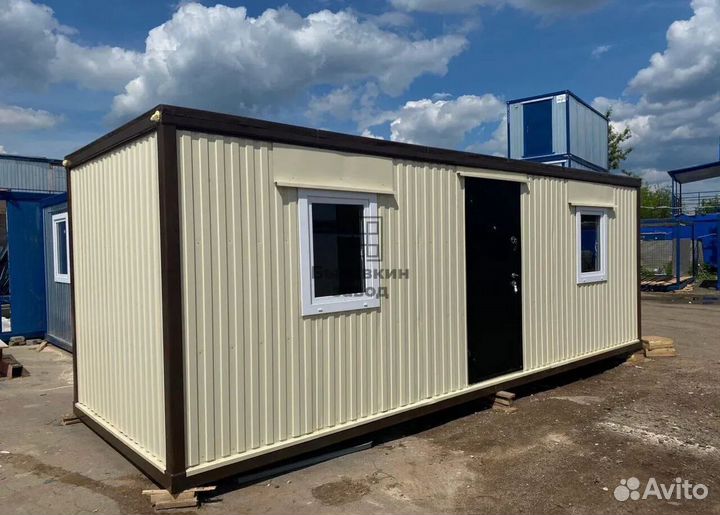 Модульный домик из блок контейнеров