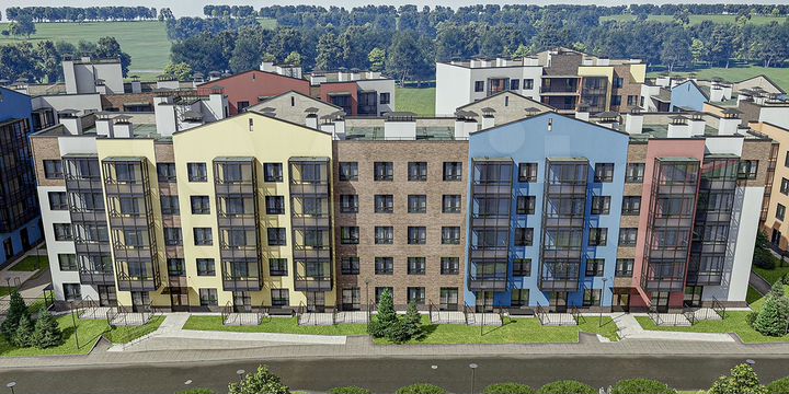 1-к. квартира, 40,4 м², 3/5 эт.