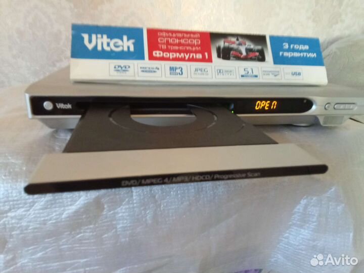 DVD плеер Vitek VT-4004 SR