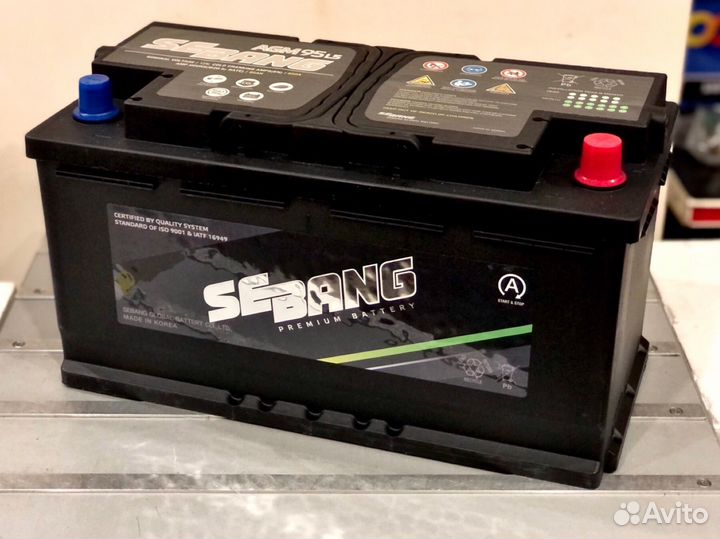 Аккумулятор SeBang AGM 95 Ач Start/Stop