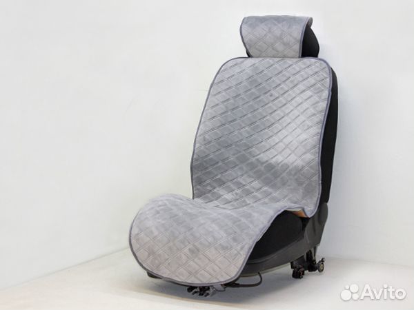 Накидки на сиденья ромб двойной, бока, велюр се