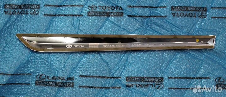 Хром молдинг двери Corolla 180 задний левый NEW