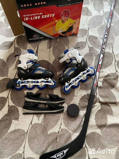 Коньки - ролики трансформер