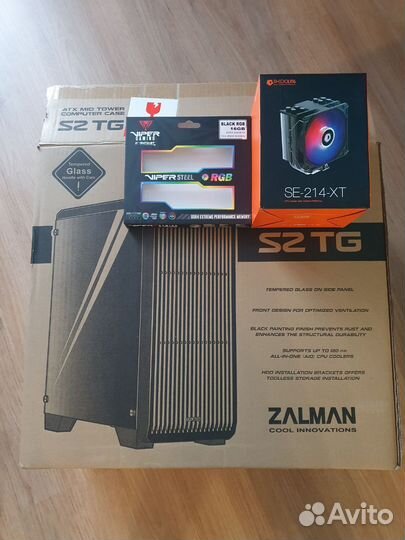 Игровой компьютер i7 6700k/Rx 590 8gb/16gb