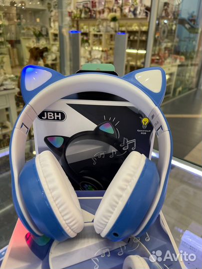 Наушники беспроводные с ушками